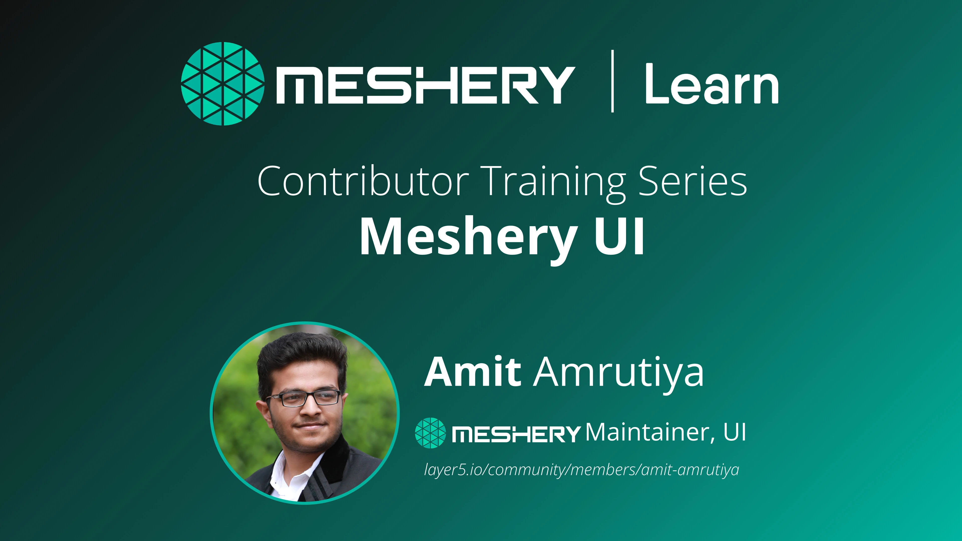 Contributing Training Series: Meshery UI